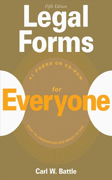 Legal forms for everyone [electronic resource] / Carl W. Battle.
