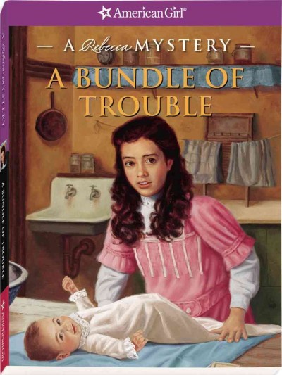 A bundle of trouble Book : a Rebecca mystery / by Kathryn Reiss ; [illustrations by Sergio Giovine].