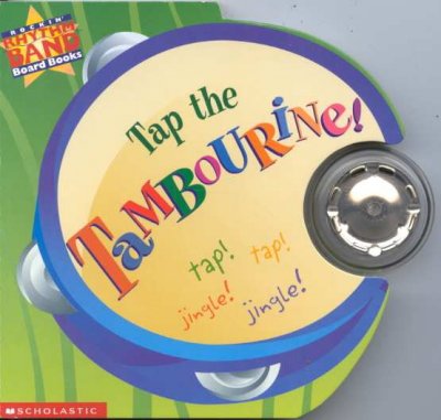 Tap the tambourine! Hardcover Book{HCB}