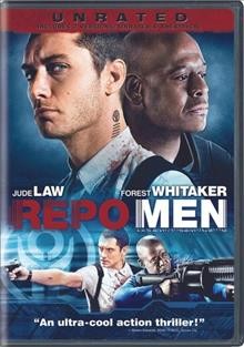 Repo men [DVD videorecording] / Universal Pictures presents in association with Relativity Media a Stuber Pictures production ; produced by Scott Stuber ; screenplay by Eric Garcia & Garrett Lerner ; directed by Miguel Sapochnik.