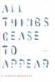 All things cease to appear  Cover Image